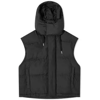 Жилет Ami Paris Down, цвет Wool Tricotine Black