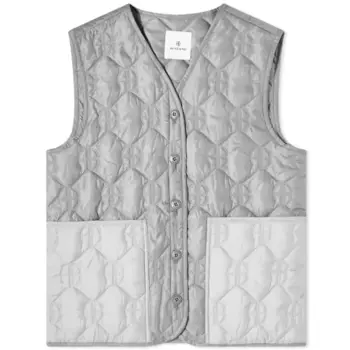 Жилет Anine Bing Andy Monogram, серый