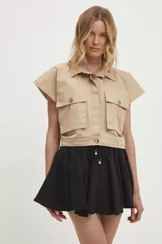 Жилет Answear Lab, бежевый