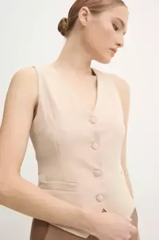 Жилет Answear Lab, бежевый
