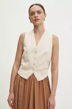 Жилет Answear Lab, бежевый