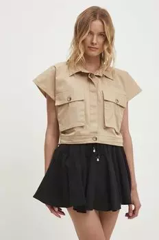 Жилет Answear Lab, бежевый