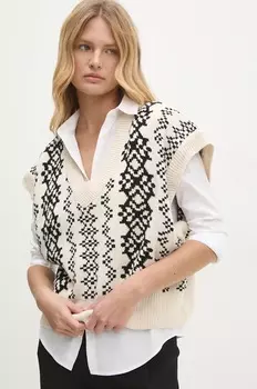 Жилет Answear.Lab, бежевый