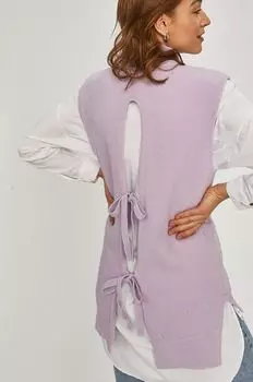 Жилет Answear Lab, фиолетовый