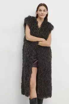 Жилет Answear Lab, коричневый