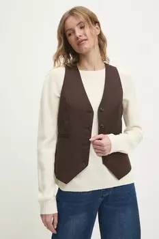 Жилет Answear.Lab, коричневый
