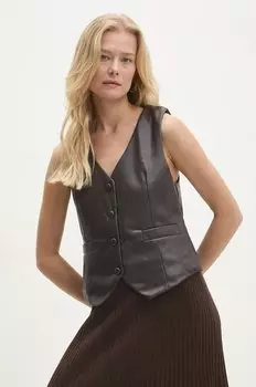 Жилет Answear.Lab, коричневый