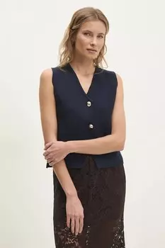 Жилет Answear.Lab, темно-синий