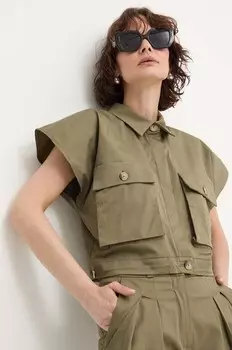 Жилет Answear Lab, зеленый