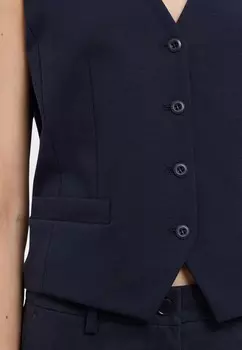 Жилет ARIA WEEKEND MaxMara, темно-синий