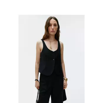 Жилет Arket костюмный, черный