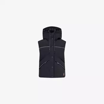 Жилет Arolla со светоотражающей отделкой на пуху Moncler Grenoble, черный