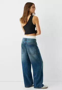 Жилет Asymmetric Bershka, черный
