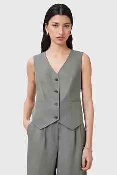 Жилет AVERIE Allsaints, серый