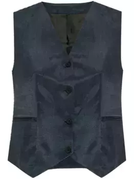 Жилет Averie AllSaints, синий