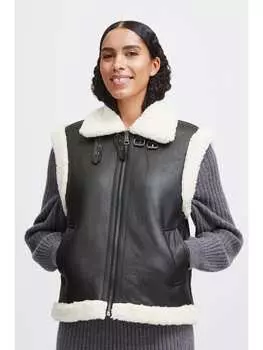 Жилет b.young, черный деним