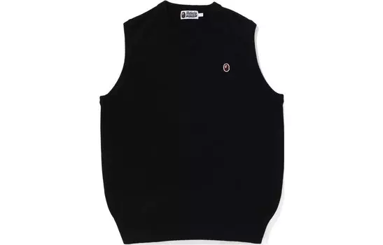Жилет BAPE Ape Head One Point Knit A Bathing Ape, серый