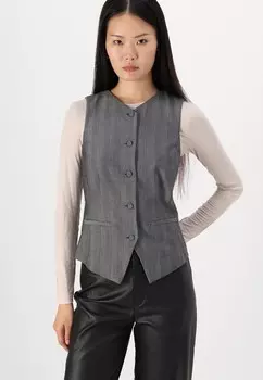 Жилет BARE VEST Abercrombie & Fitch, черный