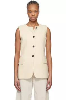 Жилет Bartlet Rag & Bone, цвет ivory