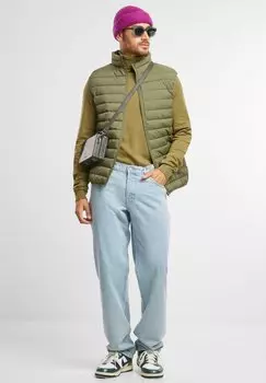 Жилет BASIC LIGHT WEIGH Urban Classics, темно-зеленый