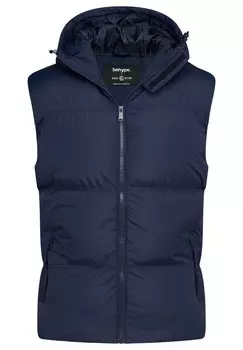 Жилет behype, темно-синий