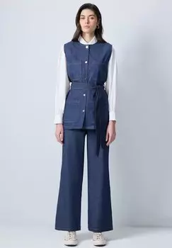 Жилет BELT DETAILED SET - Relaxed fit jeans Touch Priv, цвет Denim