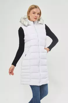 Жилет - Белый - Пуховик DYNAMO, белый