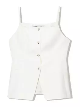 Жилет Bershka, экрю