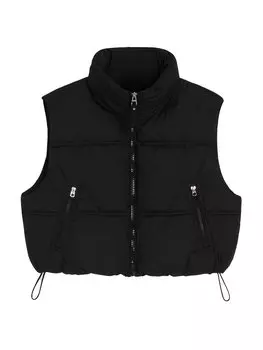 Жилет Bershka, черный