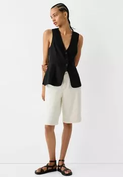 Жилет Bershka, черный