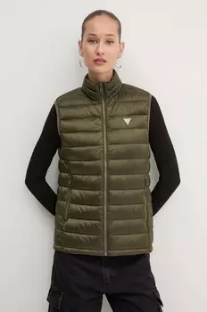 Жилет без рукавов Guess Guess Jeans, зеленый