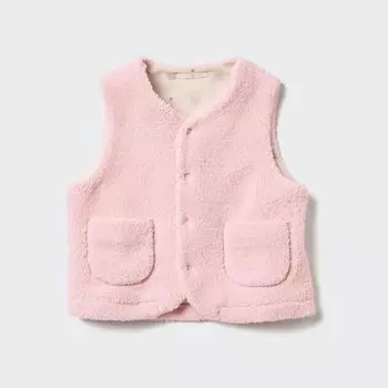 Жилет флисовый UNIQLO, розовый