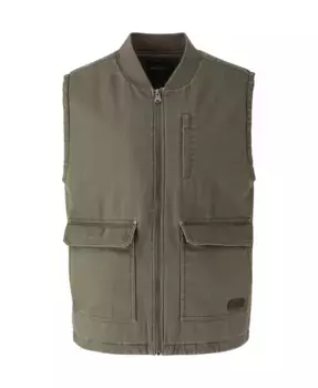 Жилет Big & Tall Stone Wash Herringbone All Year Thorogood, зеленый