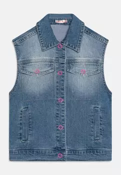 Жилет Billieblush, цвет blue denim