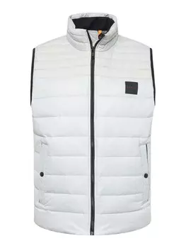 Жилет BOSS Orange Odeno, светло-серый