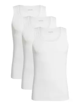Жилет BOSS Undershirt, белый