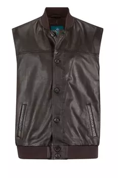Жилет Boston Park Vest, темно-коричневый