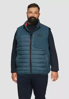 Жилет BOUFFANTE SANS MANCHES, EN ET DTAILS CONTRASTANTS s.Oliver, темно-синий