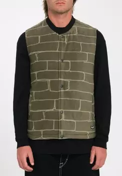 Жилет BOWERED Volcom, зеленый