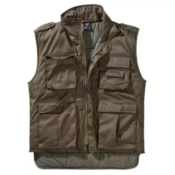 Жилет Brandit Ranger с карманами, темно-зеленый