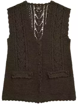 Жилет Brill Ralph Lauren RRL, коричневый