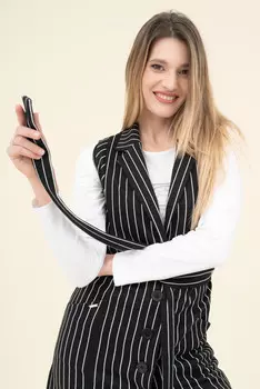 Жилет Budmil, черно-белый