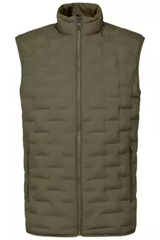 Жилет bugatti Vest Wirk, оливковый