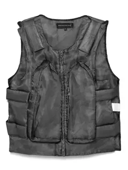 Жилет Bullet Point Who Decides War, серый