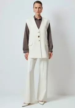 Жилет BUTTON DETAILED CREPE Touch Priv, белый