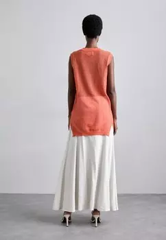 Жилет BUTTON UP POINTELLE KNITID, оранжевый