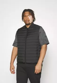 Жилет Calvin Klein СТЕГАНЫЙ ЖИЛЕТ ИЗ МЯТКИ, черный