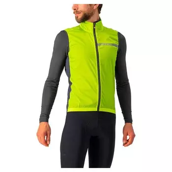 Жилет Castelli Squadra Stretch, зеленый