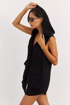 Жилет - Черный - Двубортный Cool & Sexy, черный