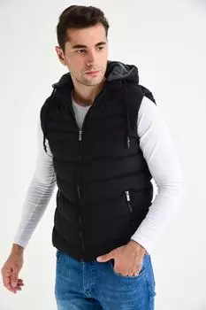 Жилет - Черный - Пуховик DYNAMO, черный